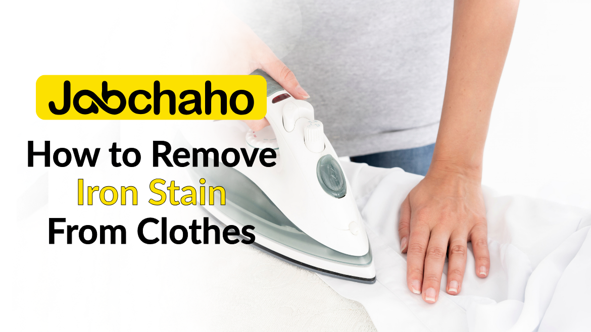 How to Remove Iron Stain from Clothes